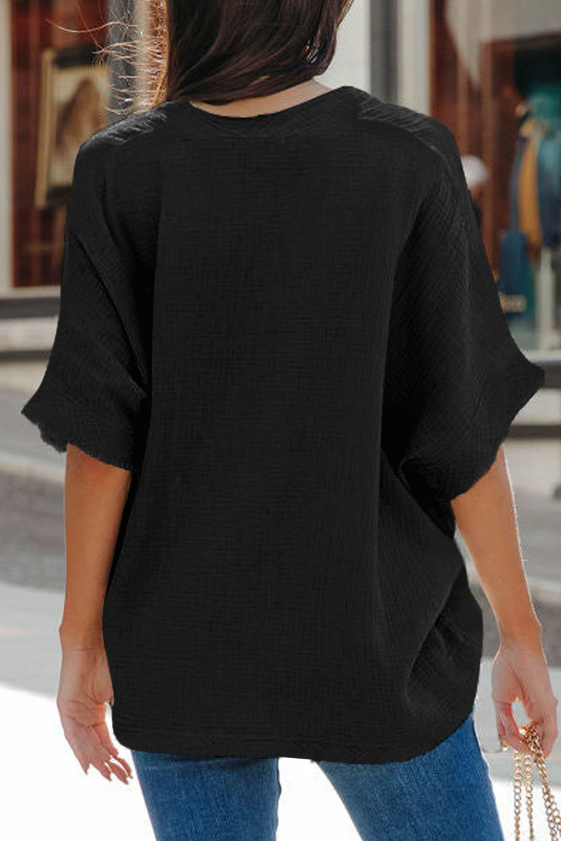 Cotton Gauze Top