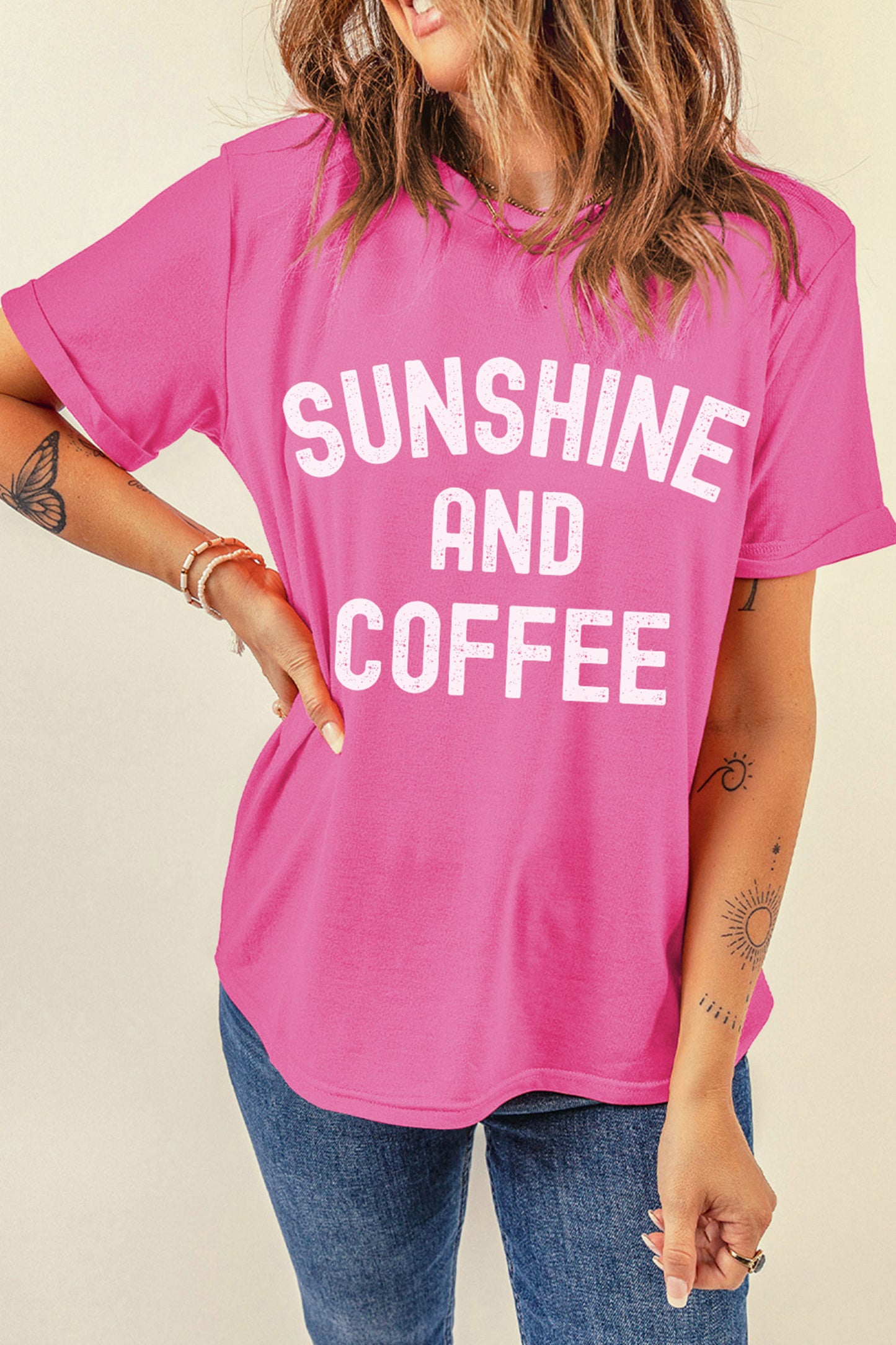 Sunshine and Coffee Tee