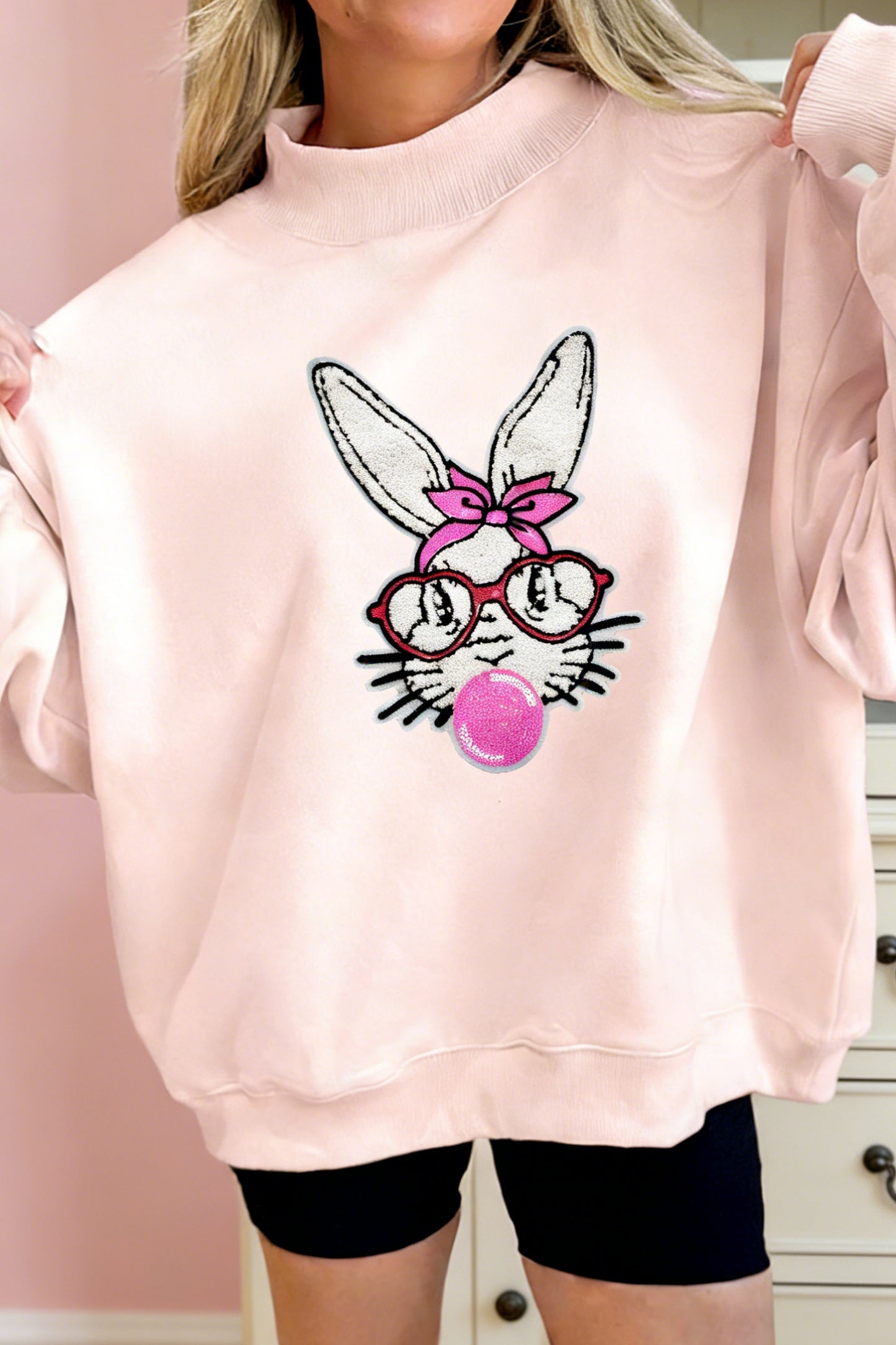 Bubble Gum Bunny Sweatshirt