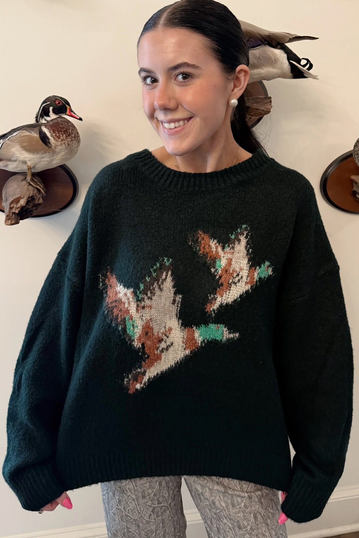 Relaxed Mallard Sweater