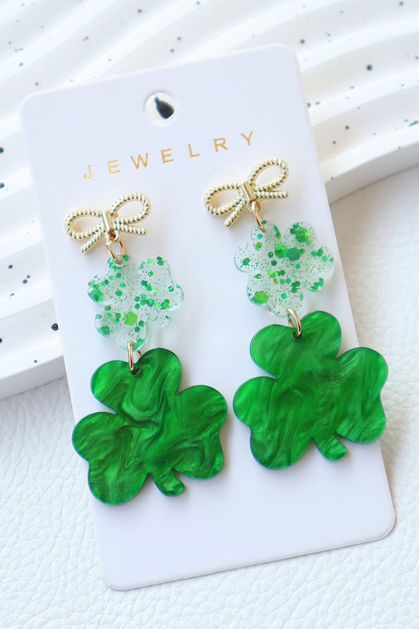 Shamrock Earrings