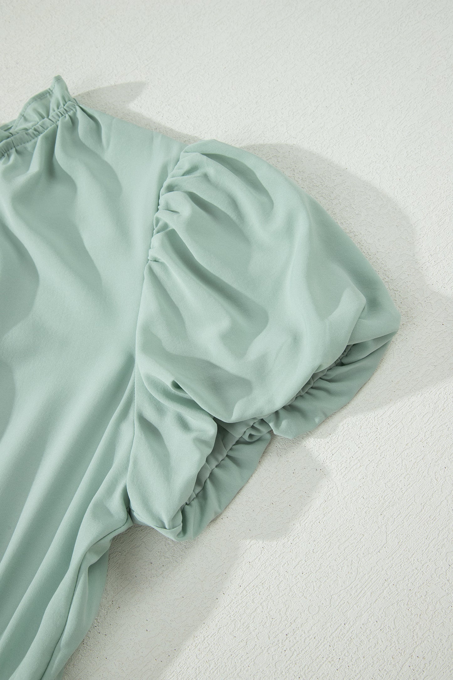Solid Color V Neck Maxi Dress