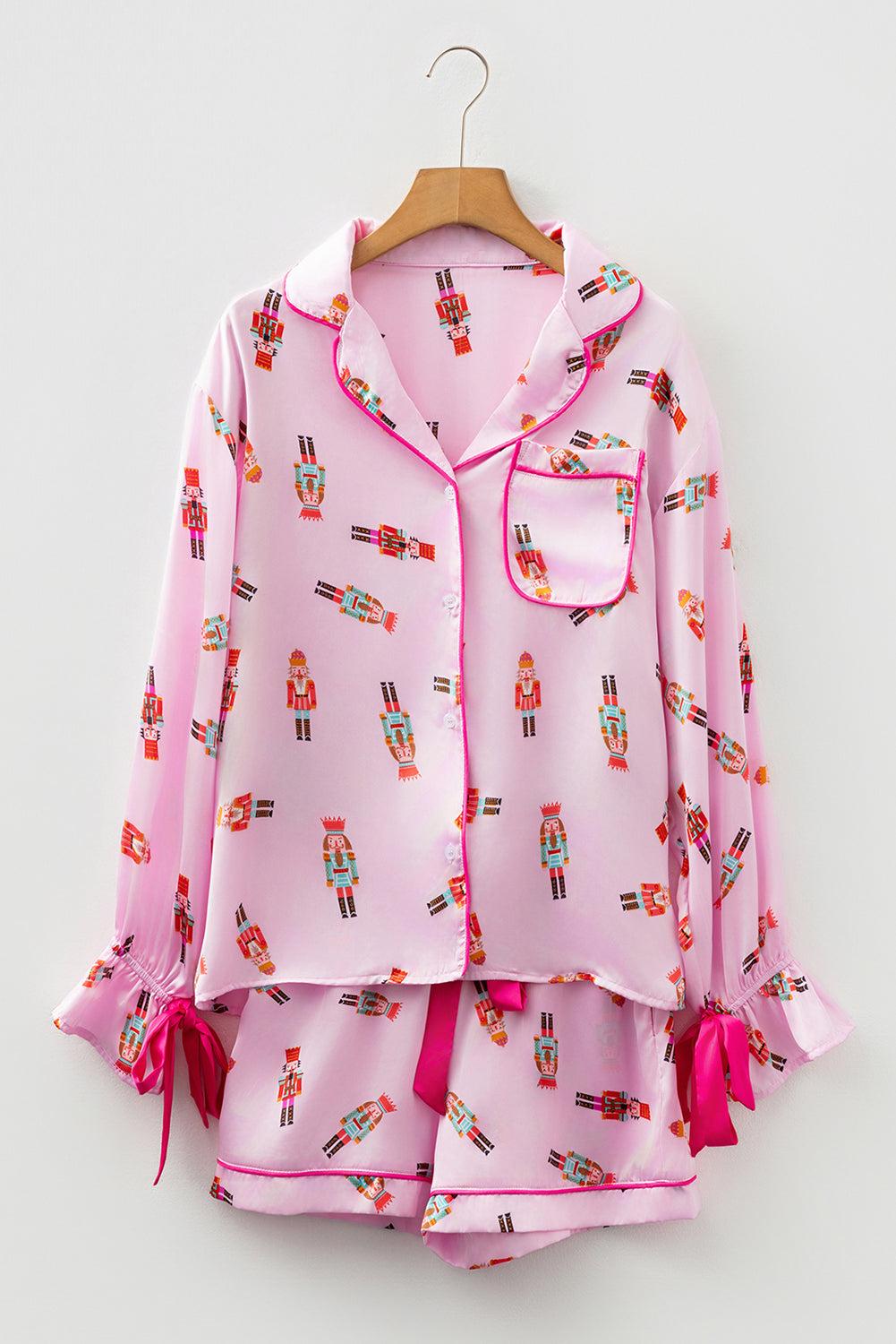 Pink Nutcracker Pajama Set