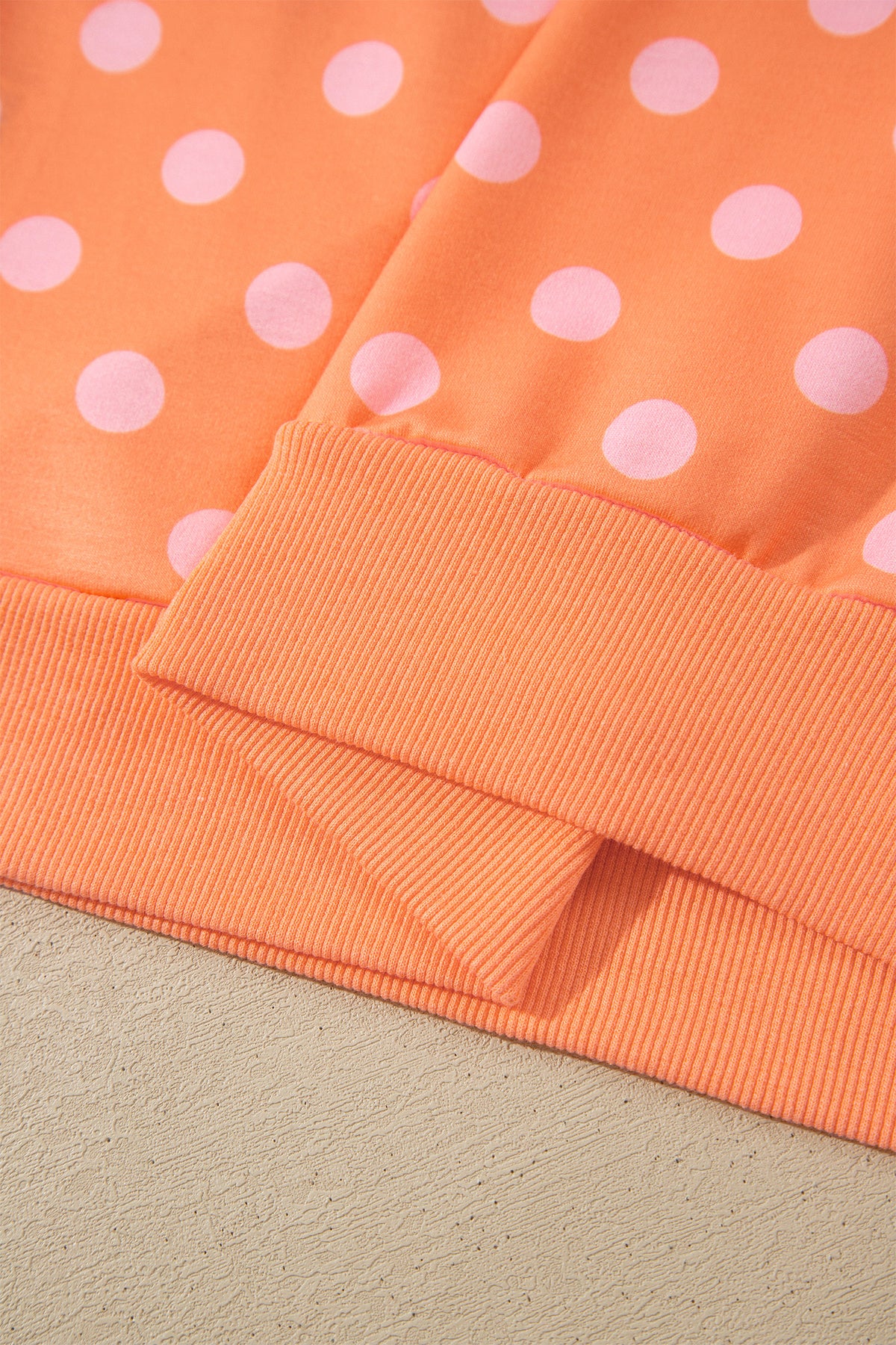 Polka Dot Hoodie & Mini Skort Set