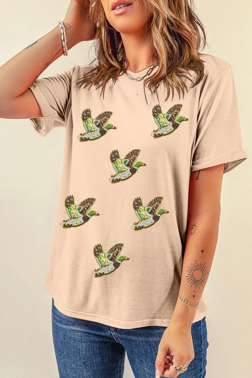 Mallard Sequin Tee