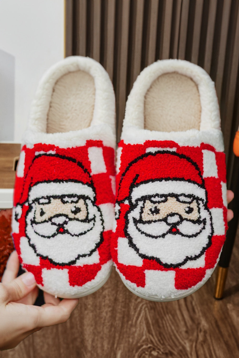 Santa Claus Plush Slippers