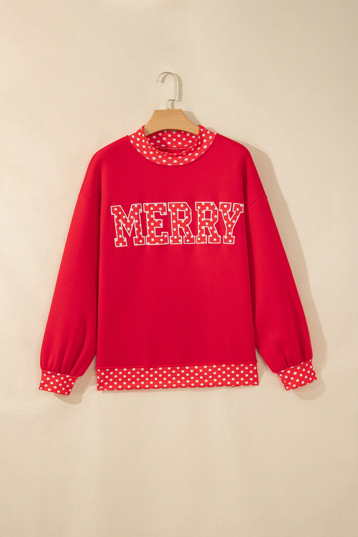 Polka Dot Christmas Sweatshirt