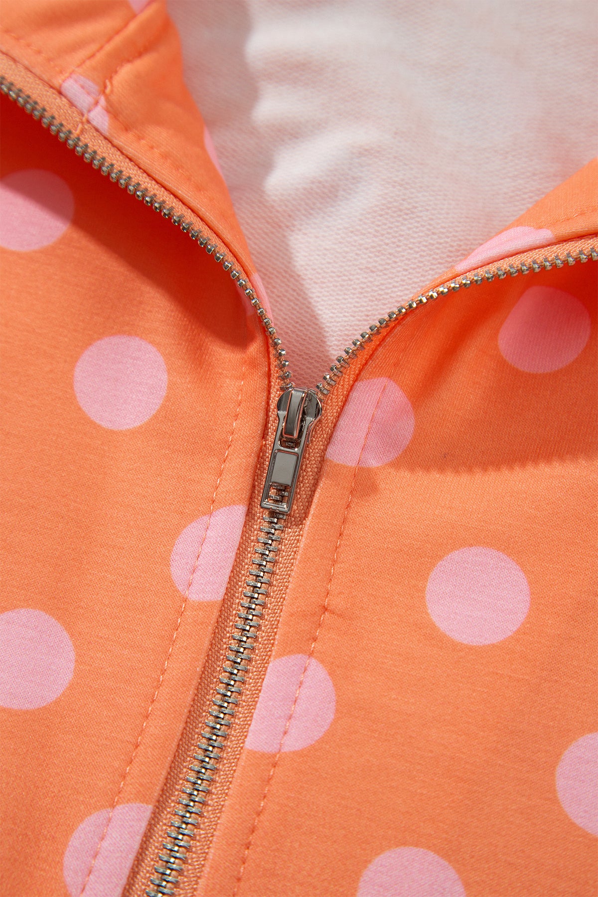 Polka Dot Hoodie & Mini Skort Set