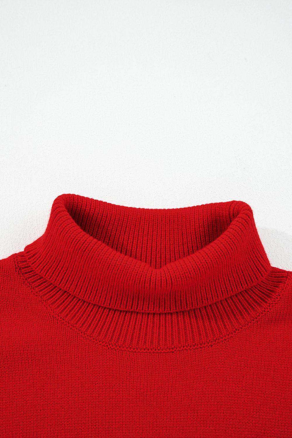 Merry Snowflake Christmas Turtleneck Sweater