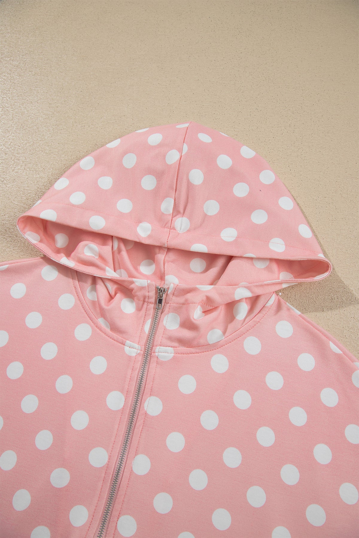 Polka Dot Hoodie & Mini Skort Set