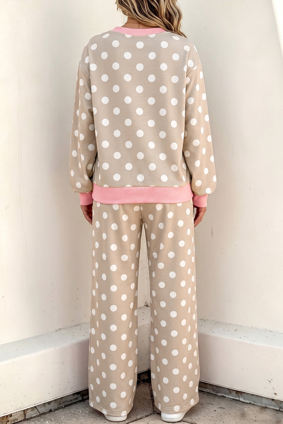 Polka Dot Pants Set