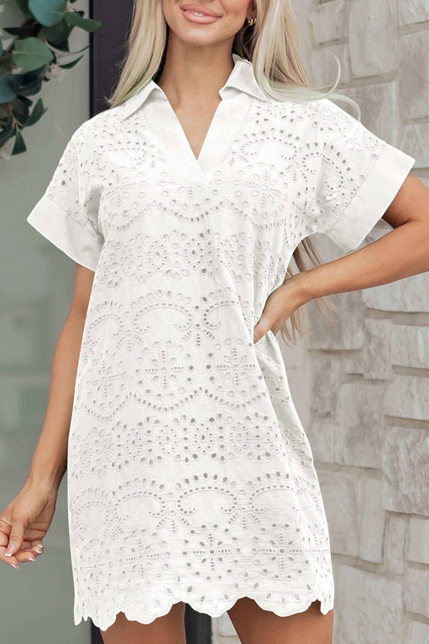 Eyelet Dress