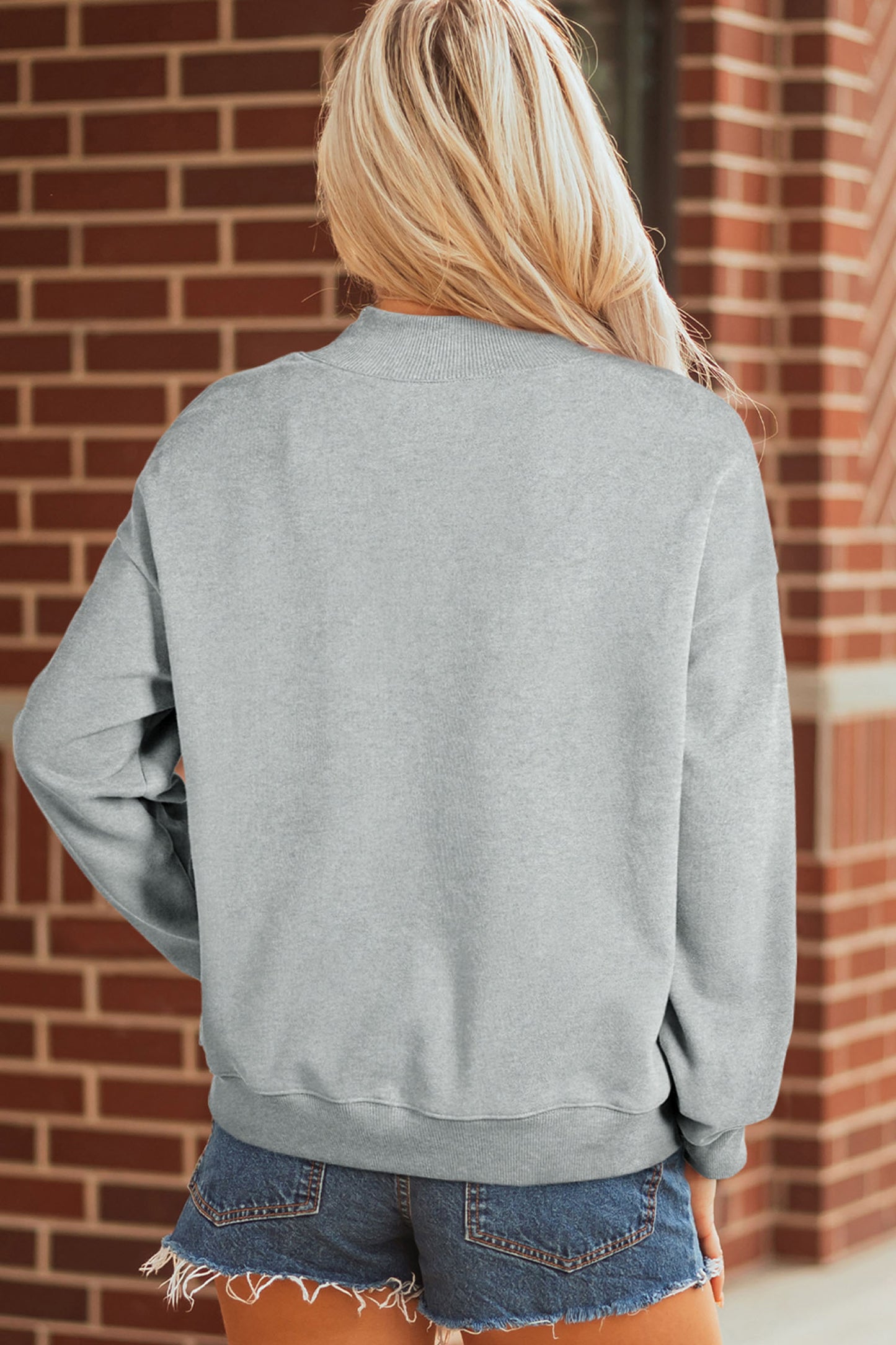 Sequin Lucky Shamrock Sweatshirt