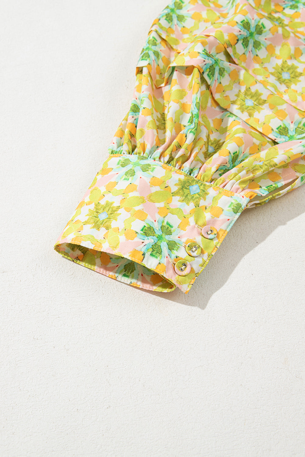 Boho Floral Long Sleeve Blouse