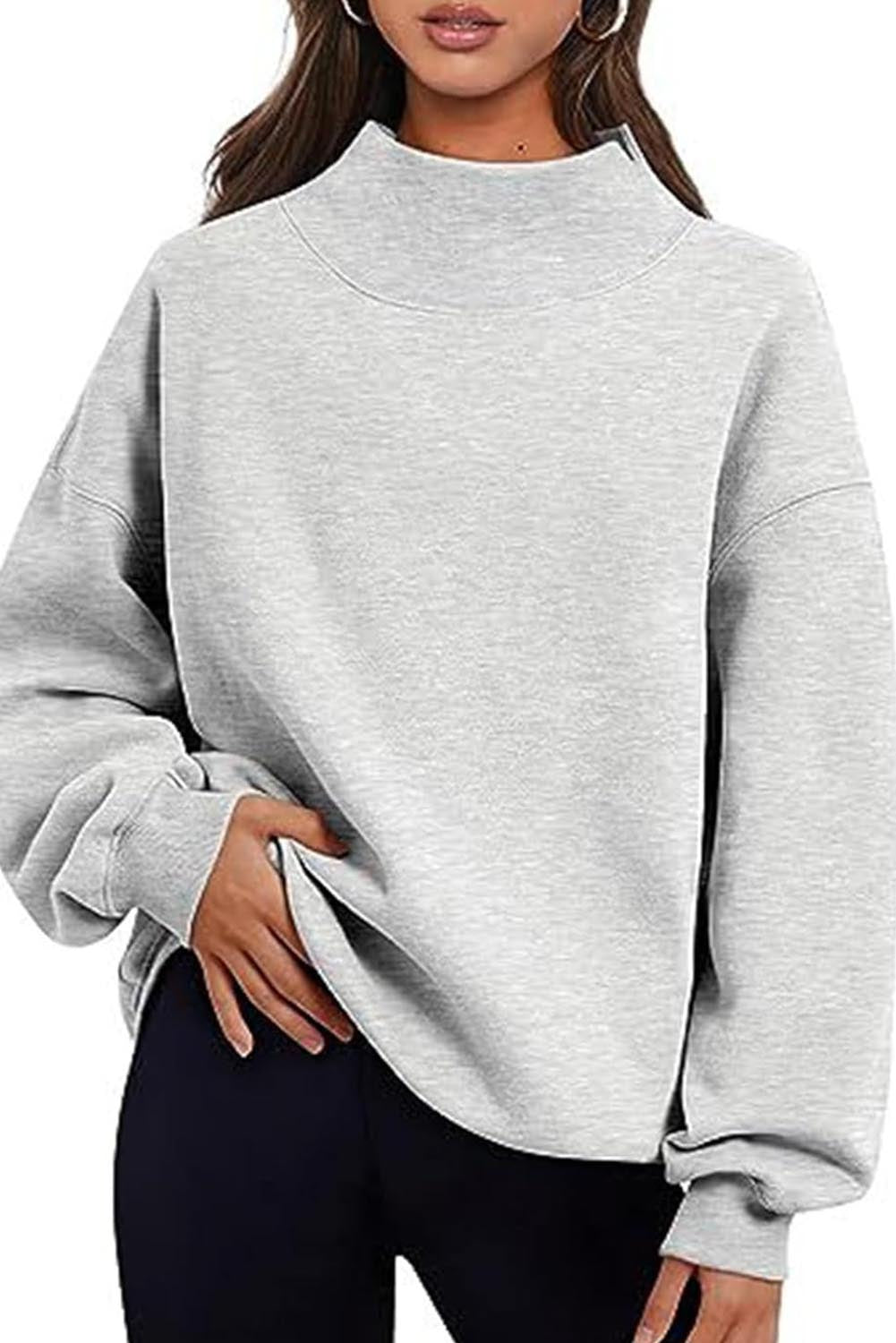 High Neck Sweatshirt