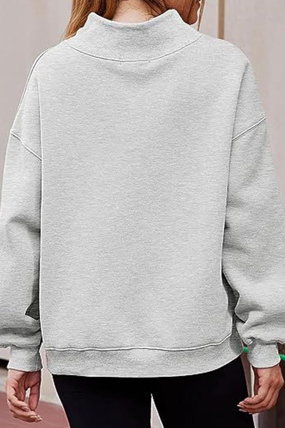 High Neck Sweatshirt