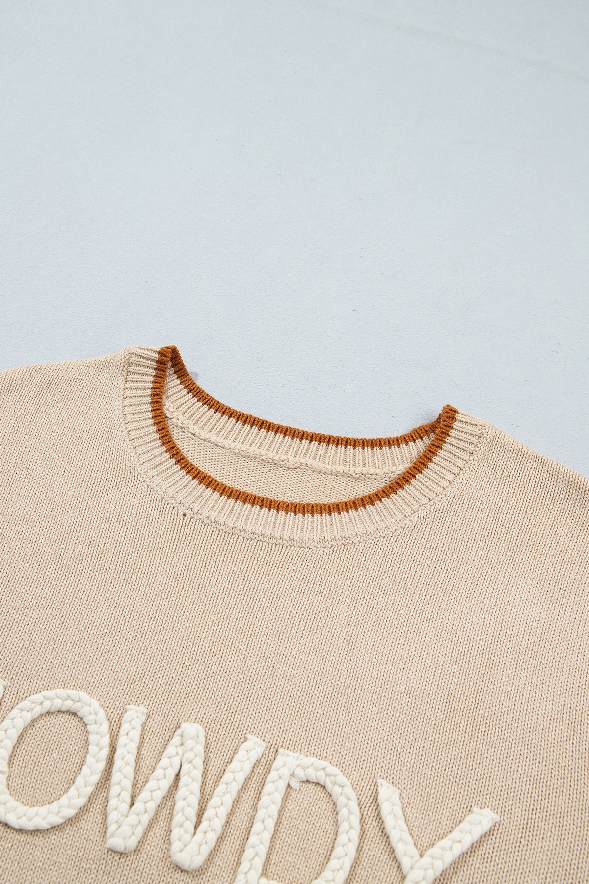 Parchment HOWDY Sweater