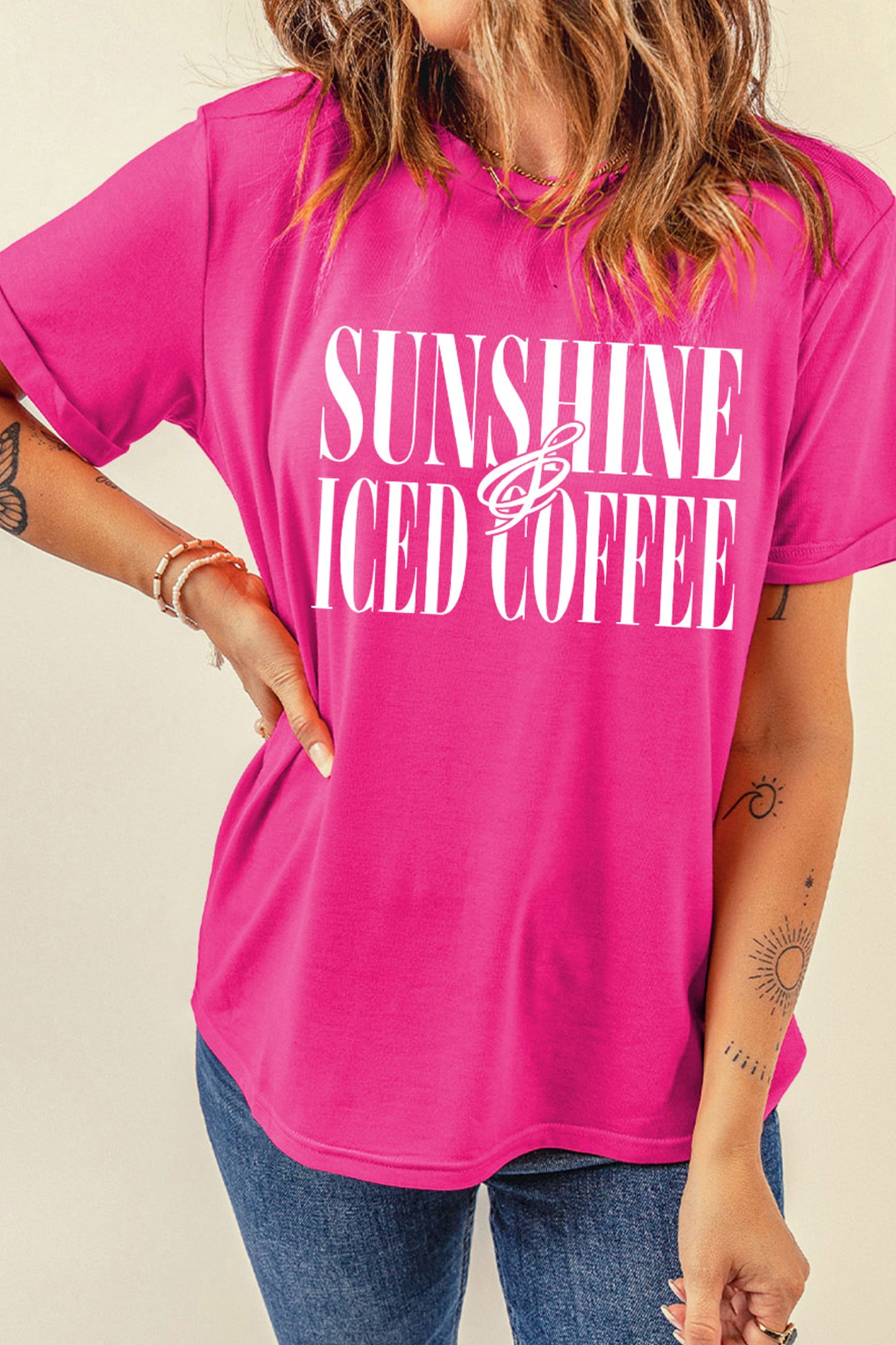 Sunshine & Iced Coffee Tee