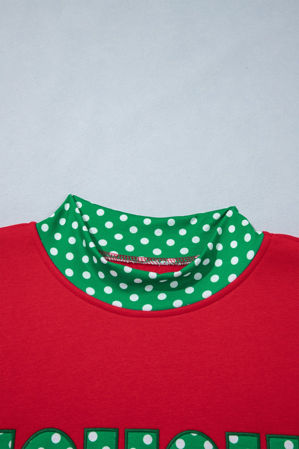 Polka Dot Christmas Sweatshirt