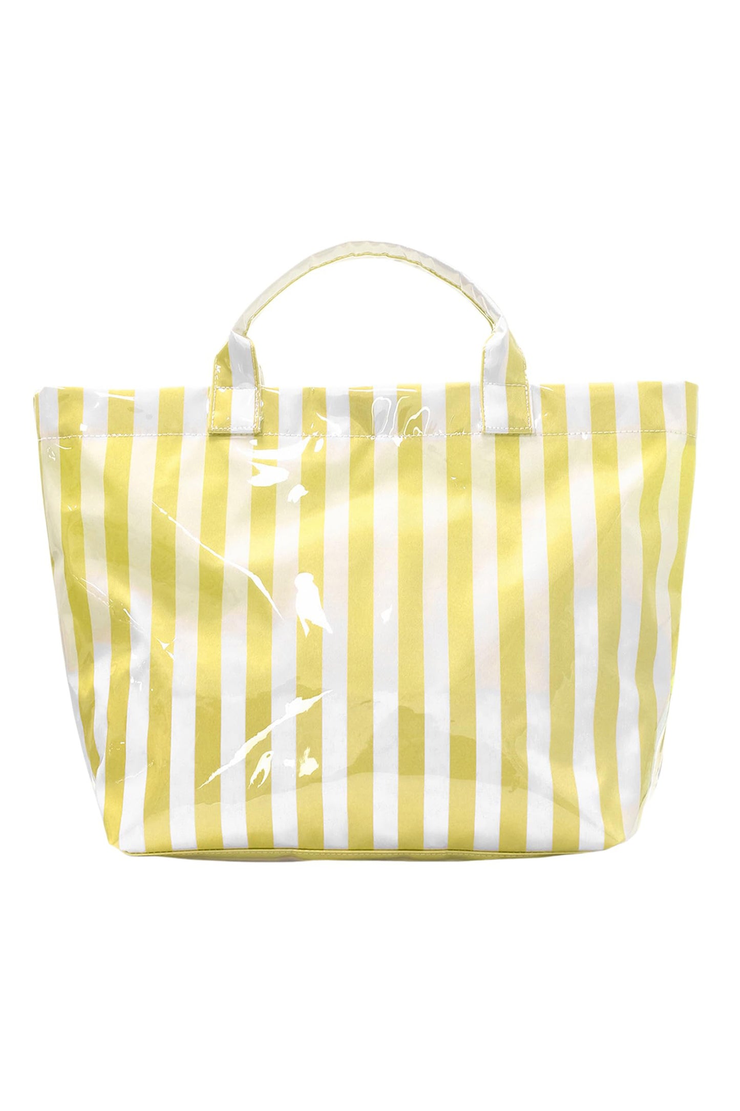 Large Waterproof Striped Carryall Tote Bag