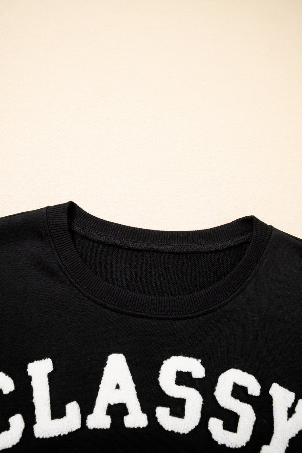 Black CLASSY UNTIL KICKOFF Sweatshirt