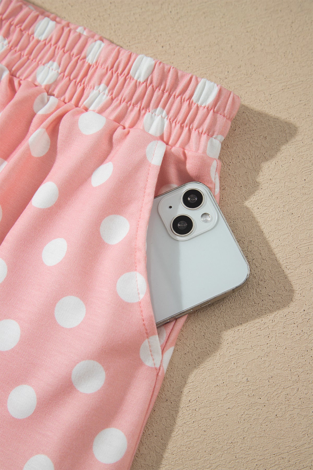 Polka Dot Hoodie & Mini Skort Set