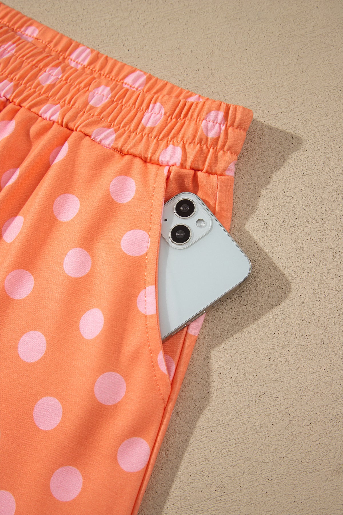 Polka Dot Hoodie & Mini Skort Set