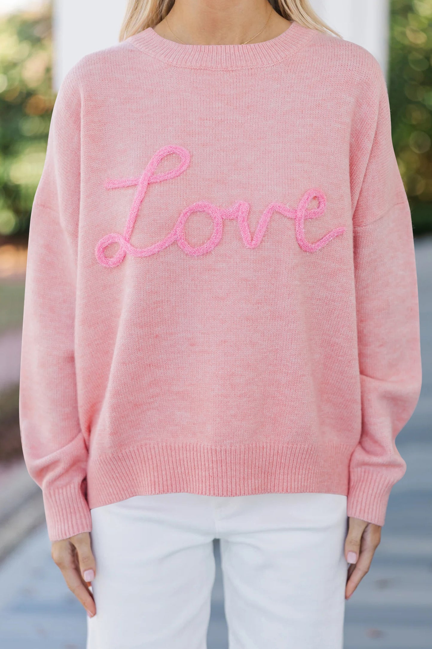Pink Love Sweater