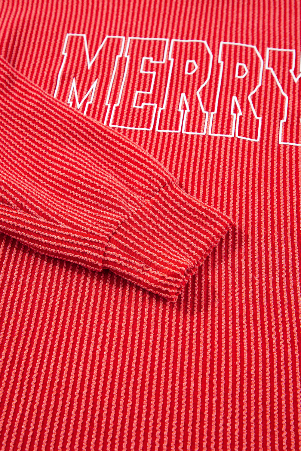 Corded MERRY Shorts Pajama Set