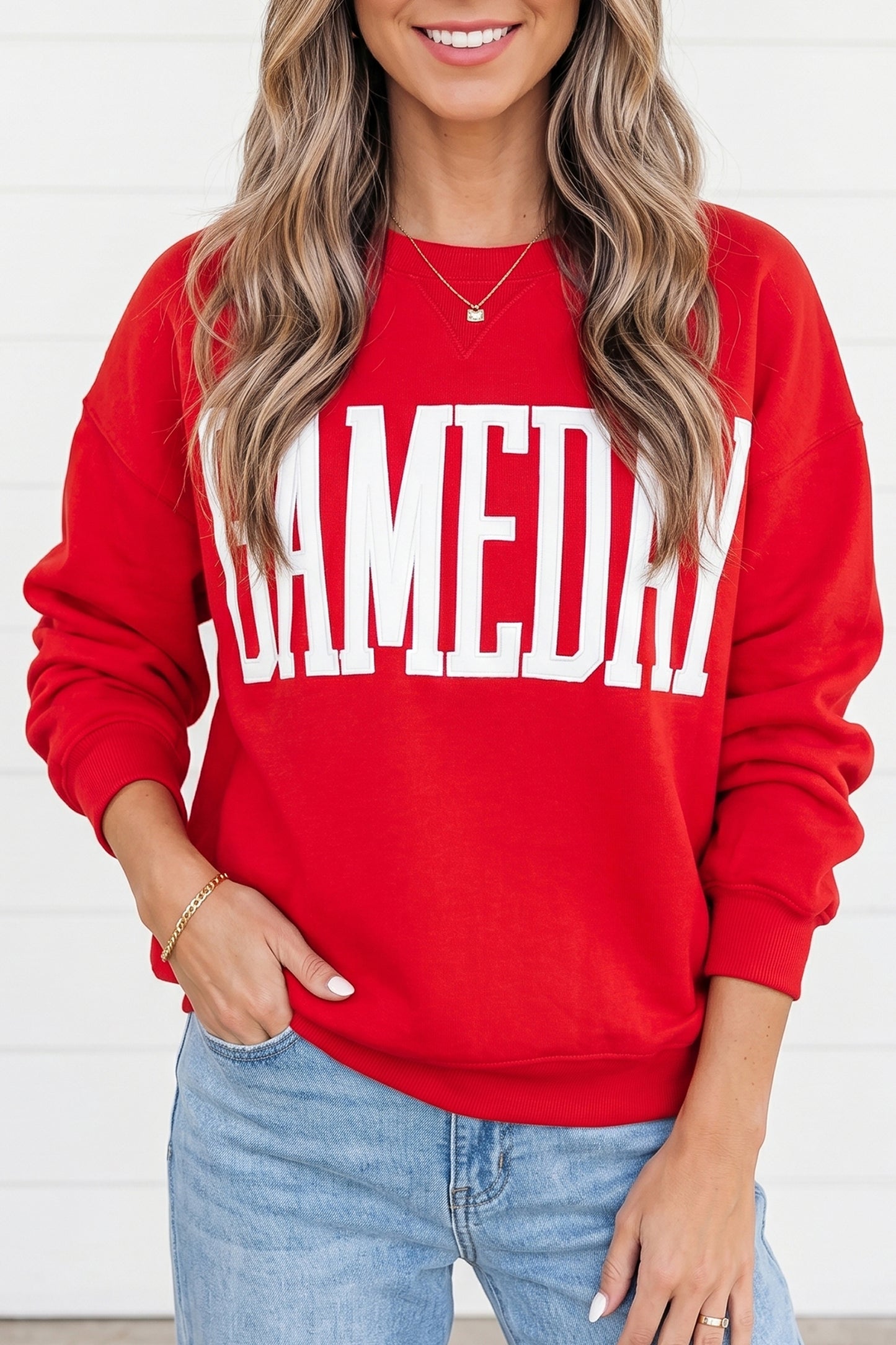 GAMEDAY Embroidered Sweatshirt