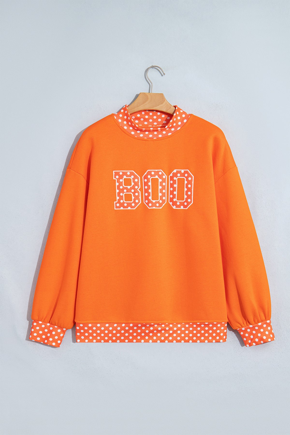 Polka Dot Pumpkin Sweatshirt