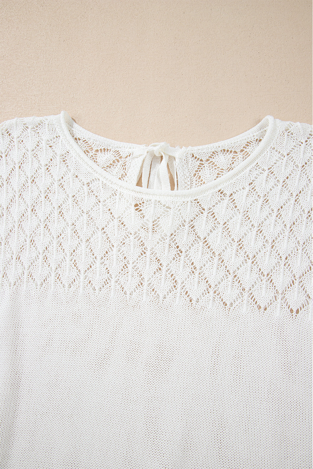 Crochet Knit Top