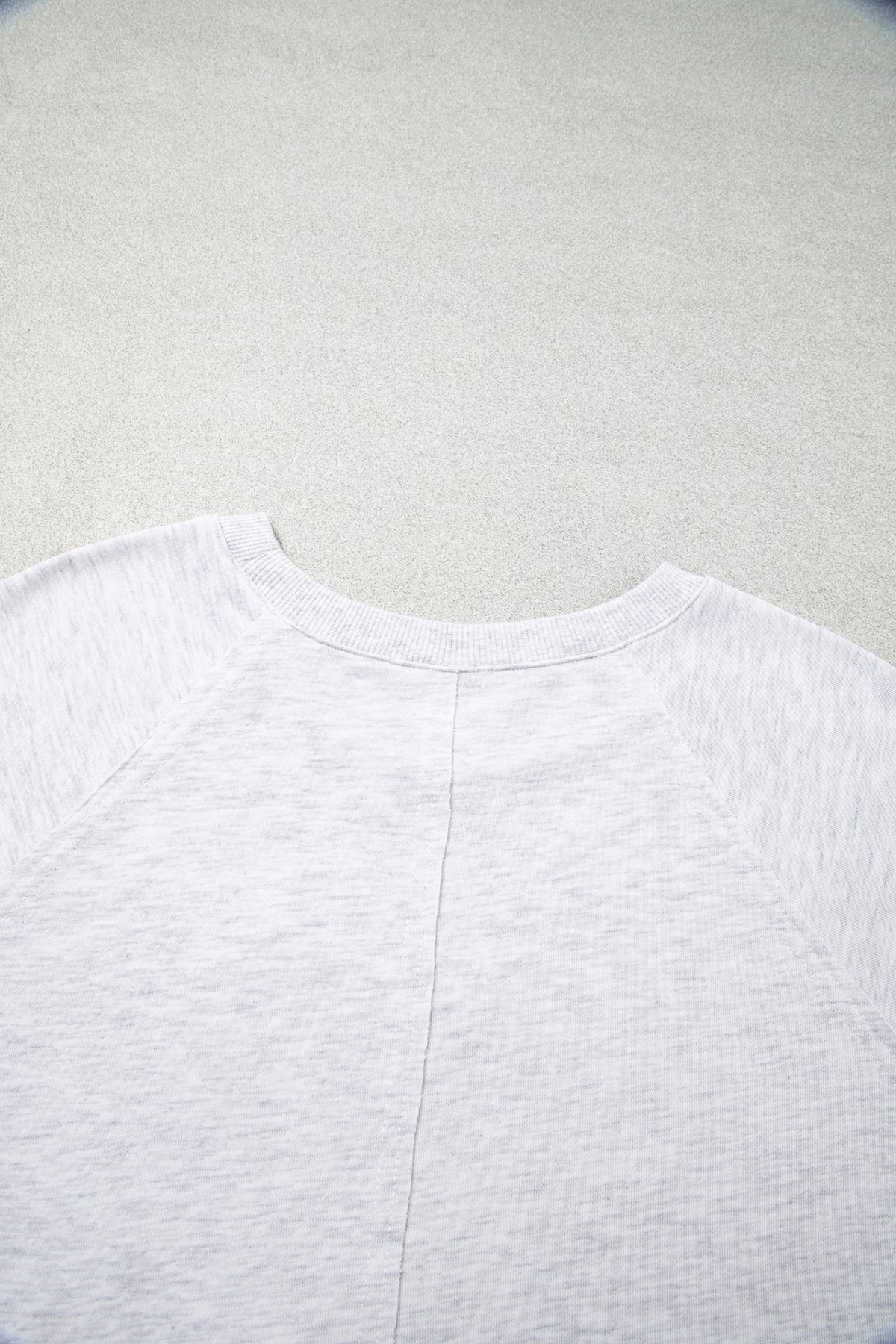 GOD IS GOOD Patchwork Applique Top