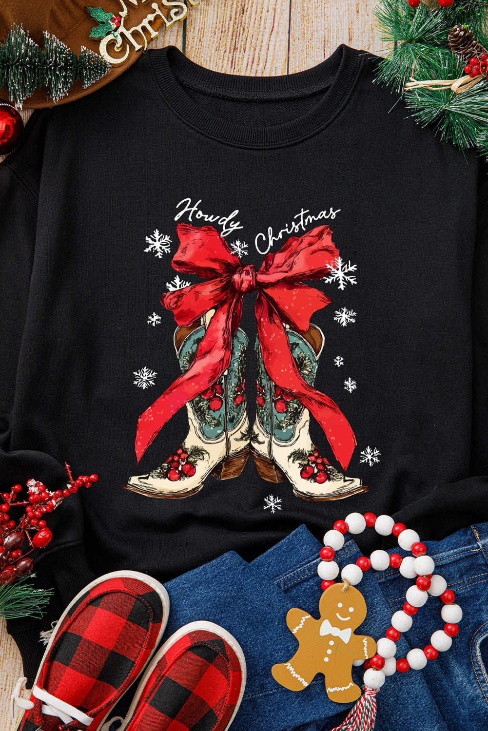 Cowboy Christmas Sweatshirt
