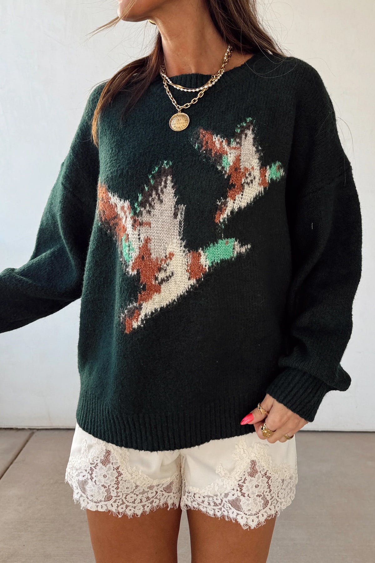 Relaxed Mallard Sweater