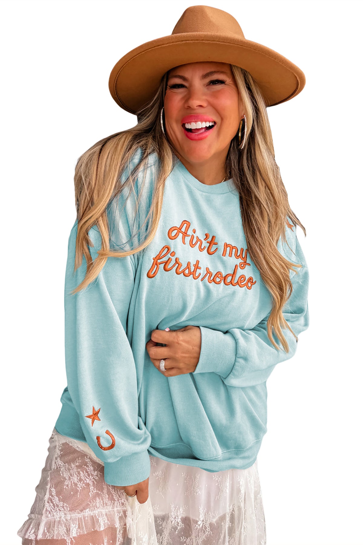 Ain't My First Rodeo Sweatshirt - Plus
