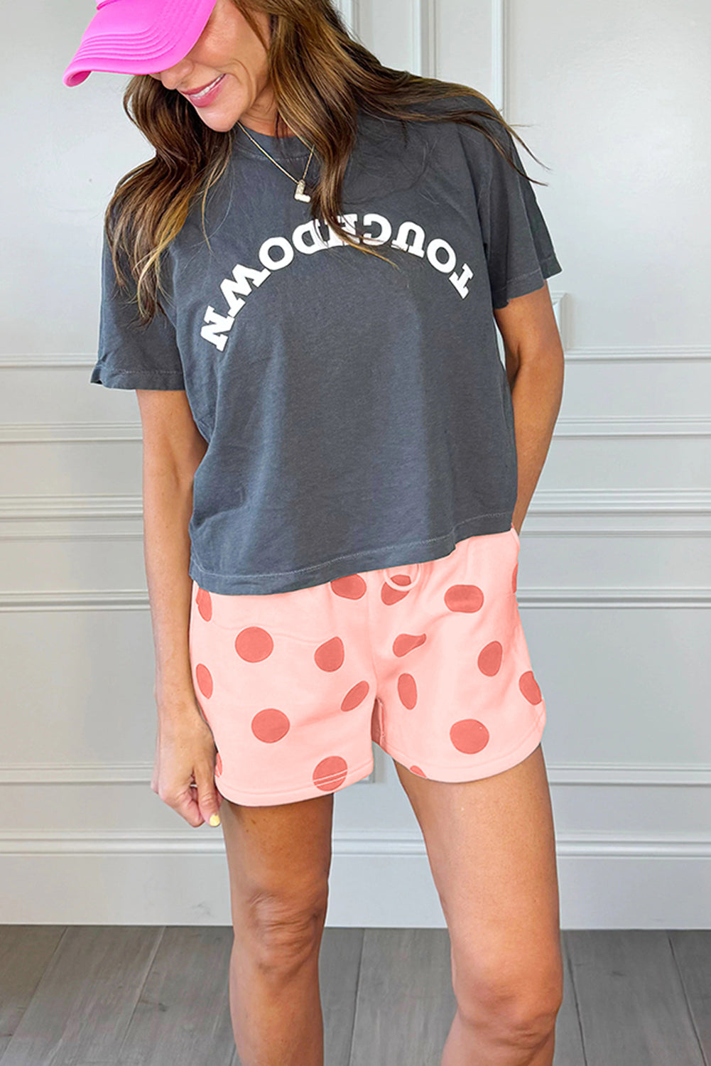 Polka Dot Shorts Set