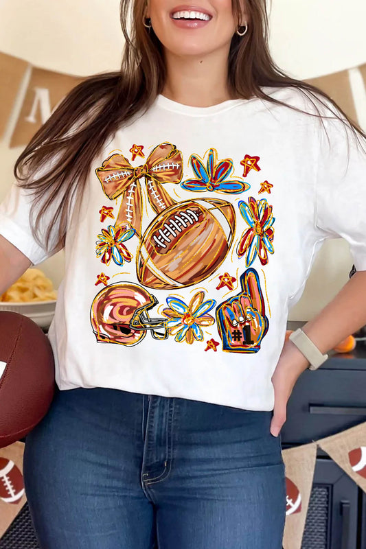 Cheerful Football T Shirt