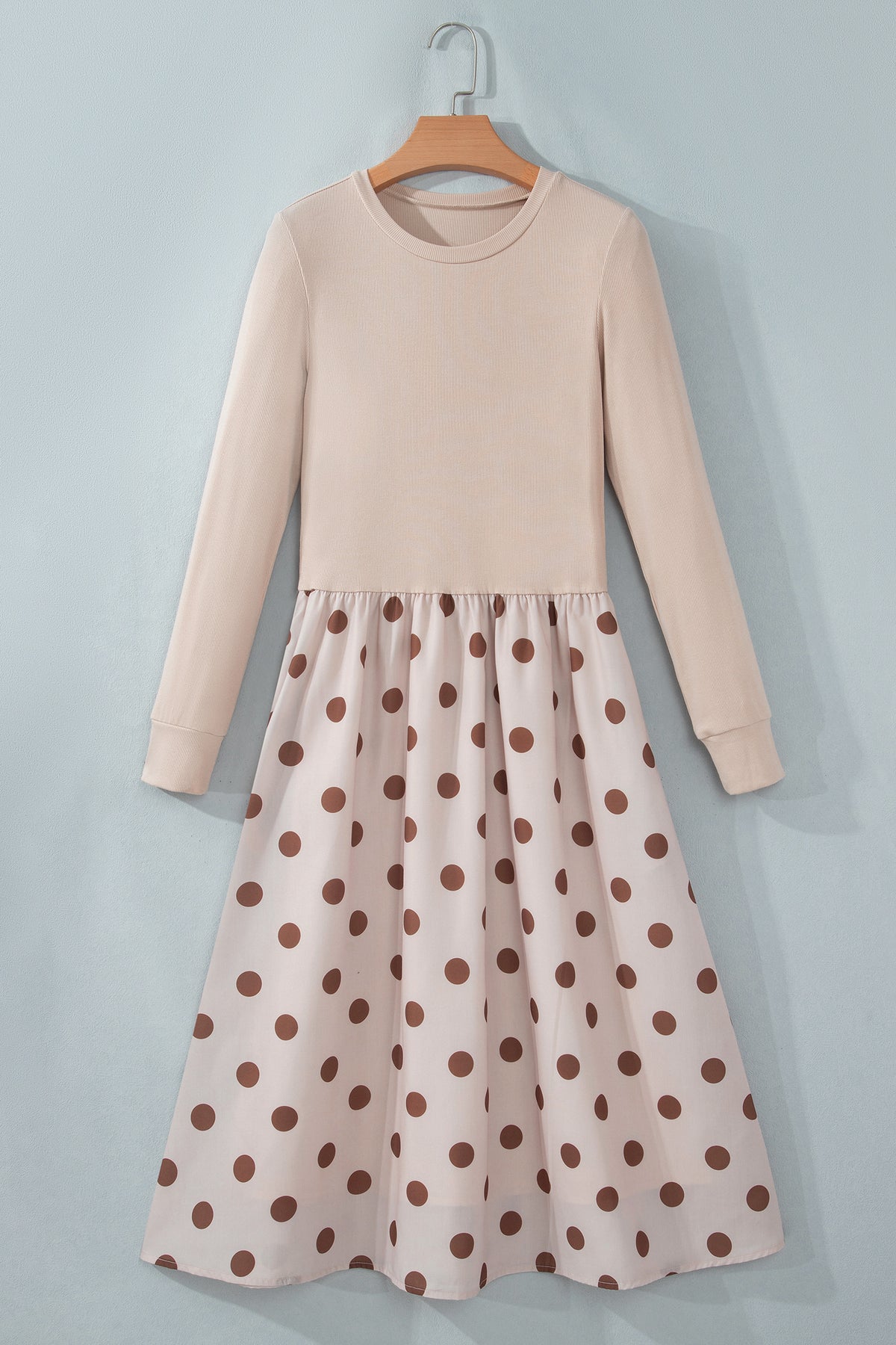 Polka Dot Midi Dress