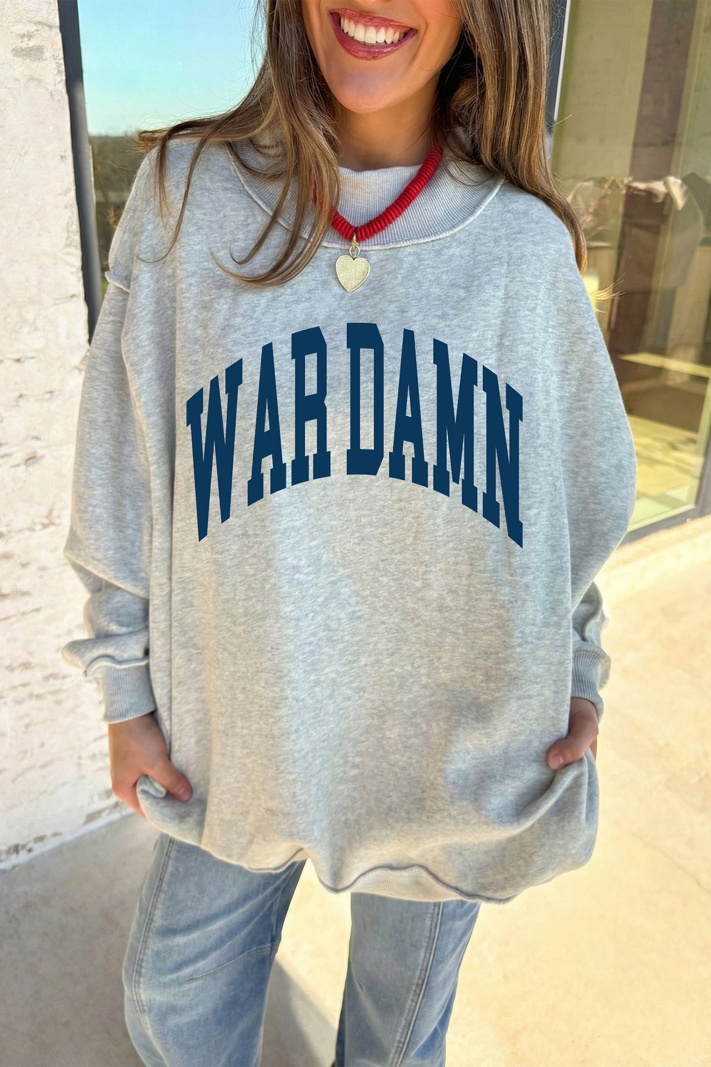 Auburn WARDAMN/ TIGERS  Reversible Sweatshirt