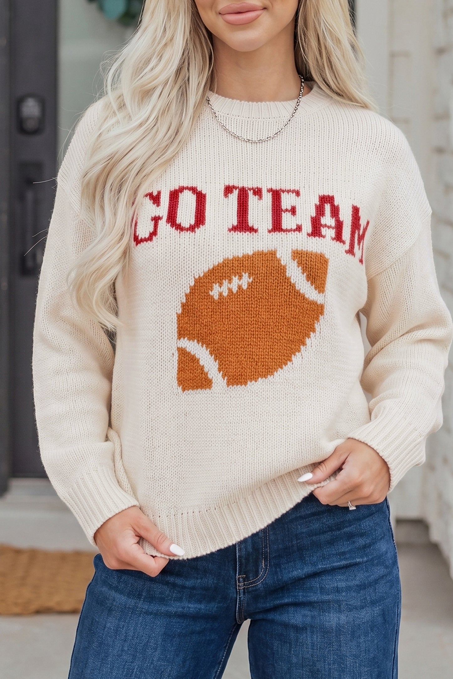 Go Team Football Sweater