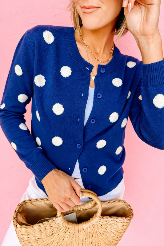 Polka Dot Cardigan