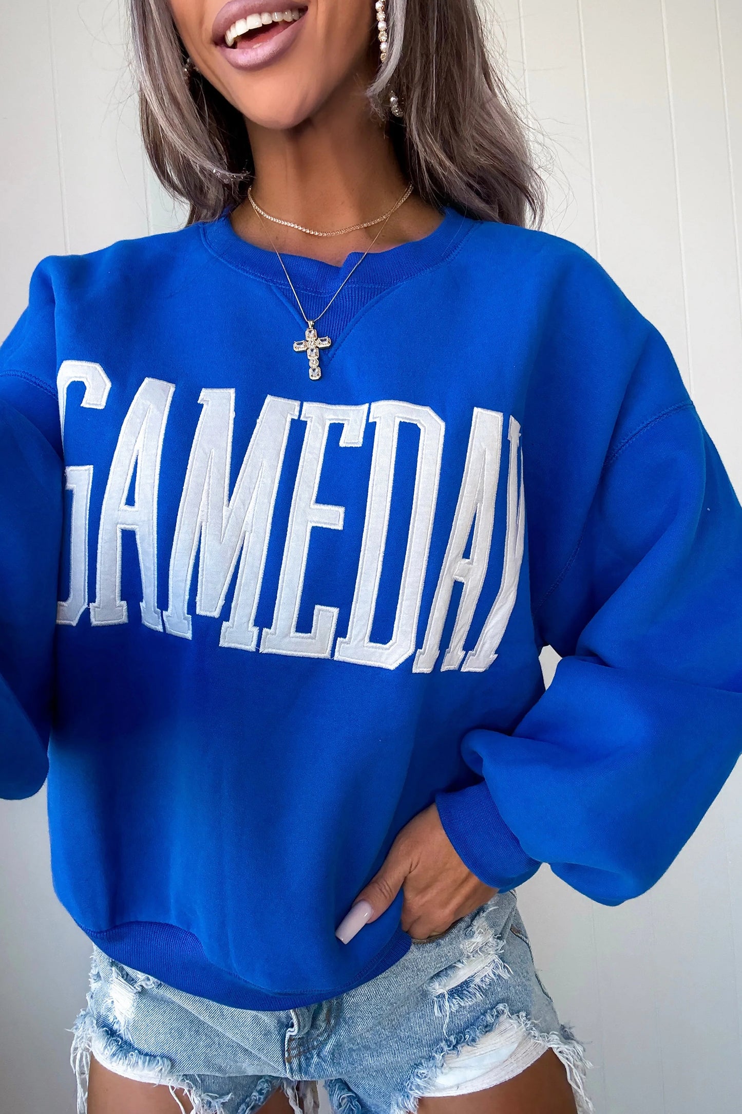 GAMEDAY Embroidered Sweatshirt