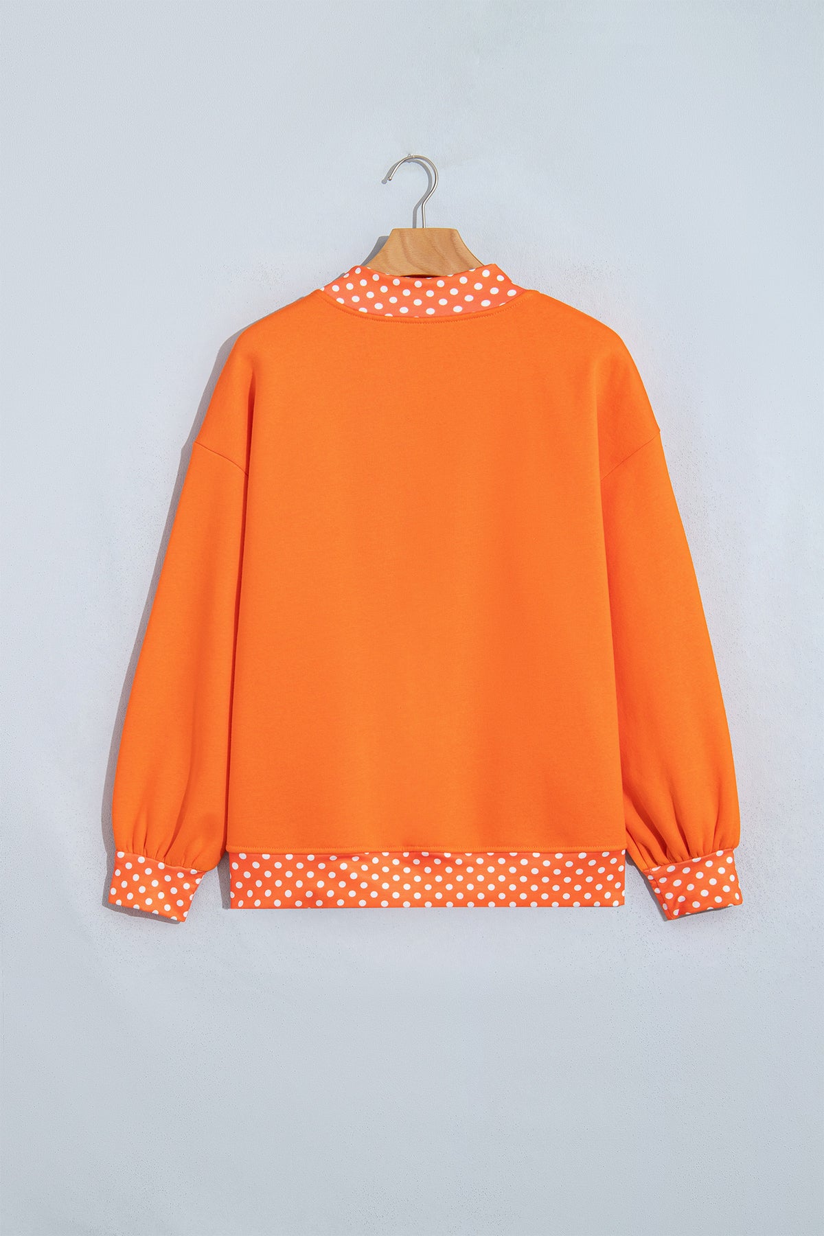 Polka Dot Pumpkin Sweatshirt