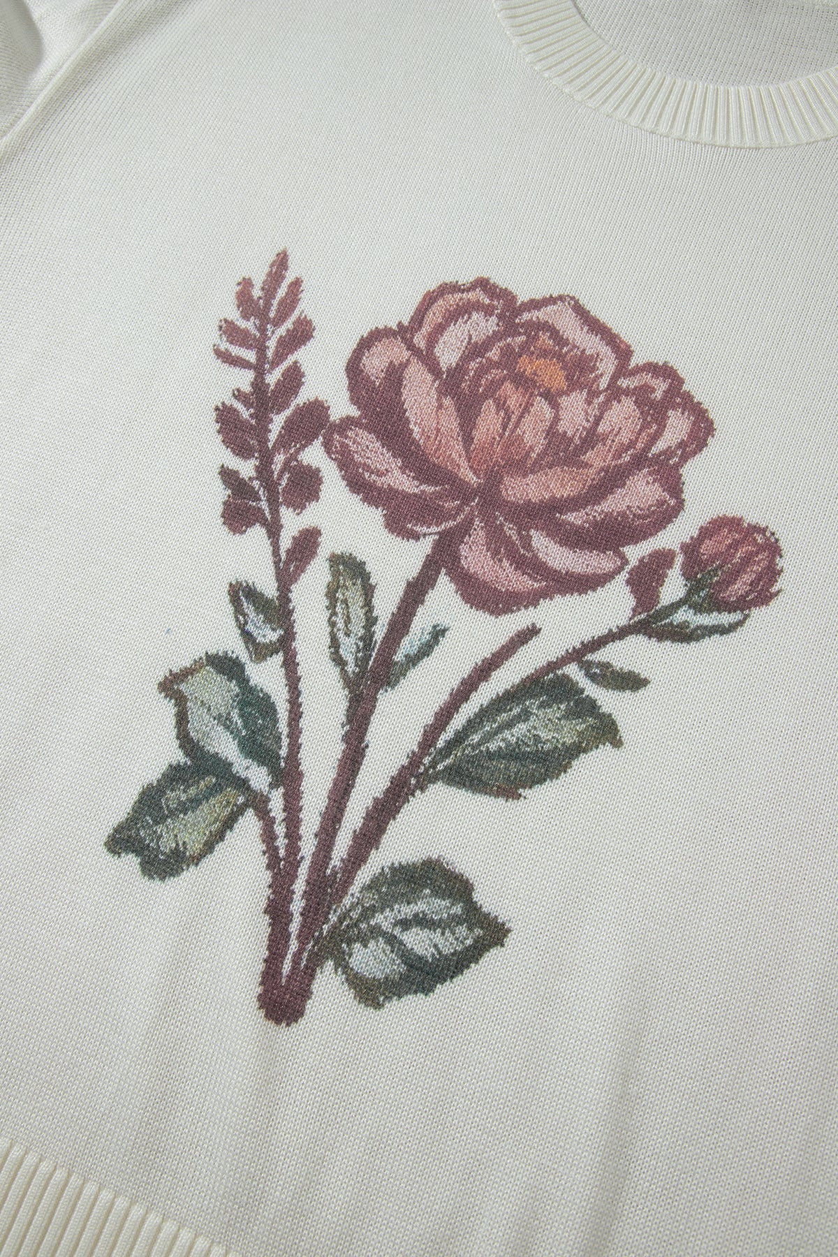 Western Floral Sweater