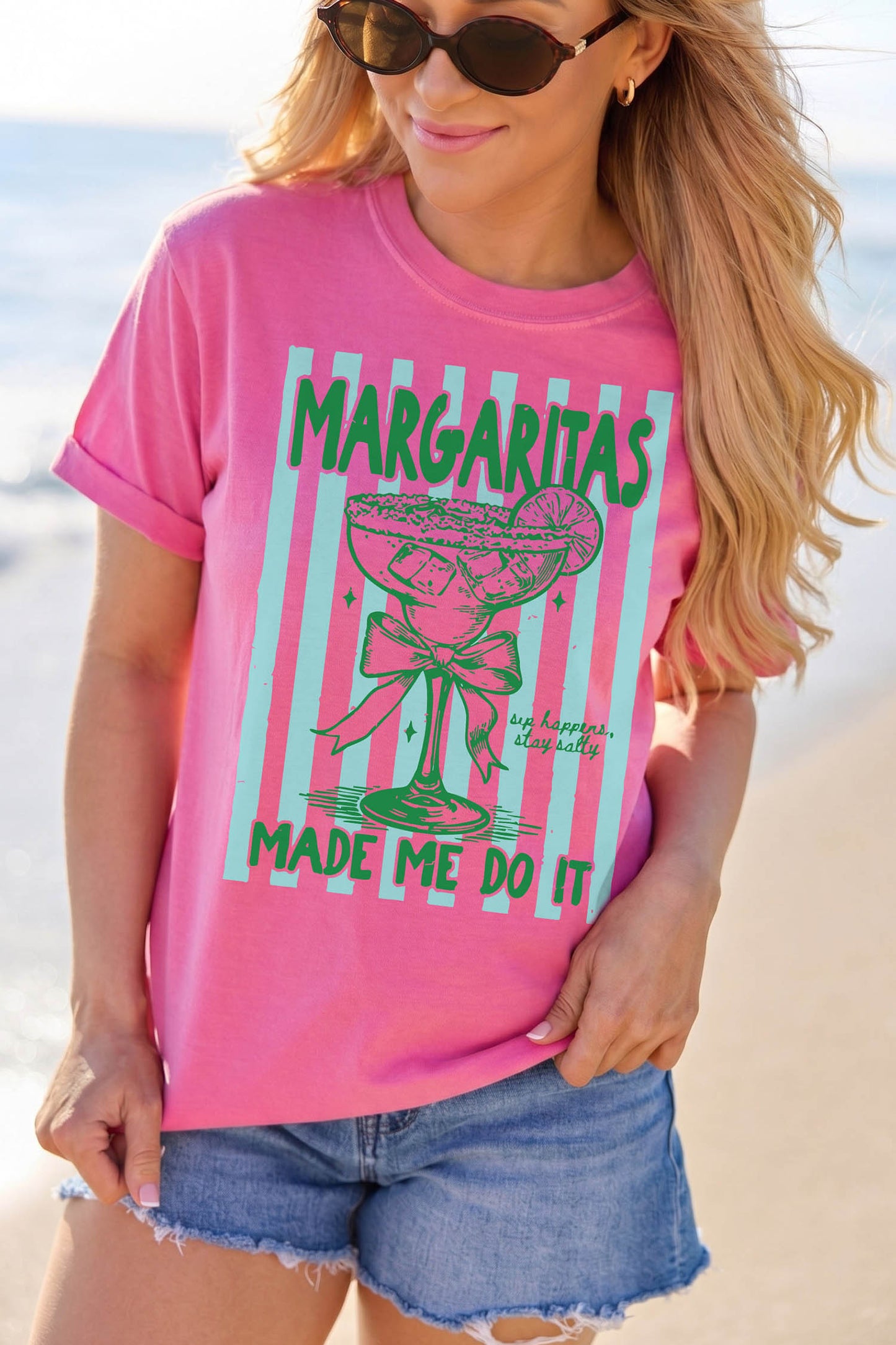 Margaritas Made Me Do Tee