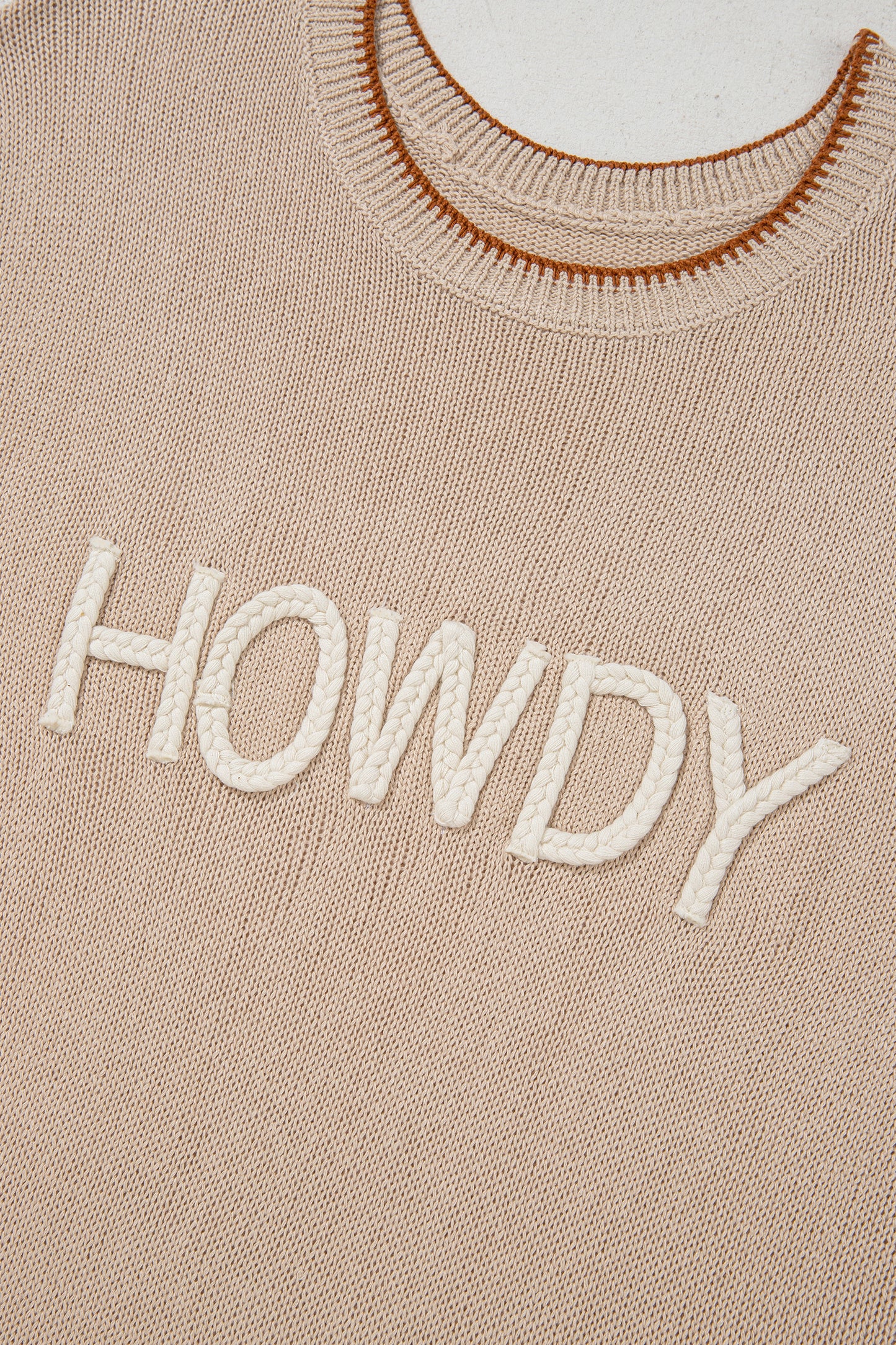 HOWDY Western Sweater