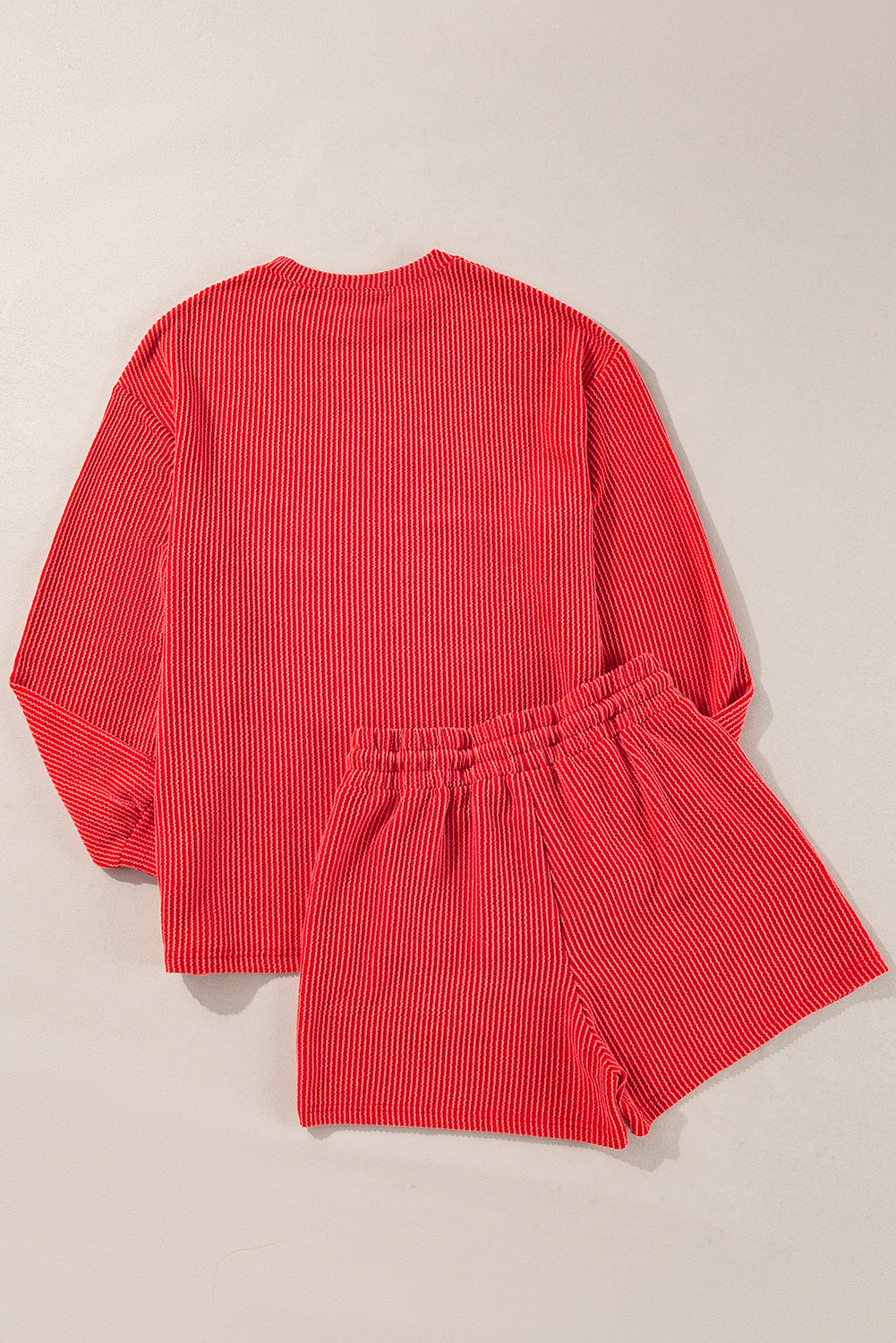 Corded MERRY Shorts Pajama Set
