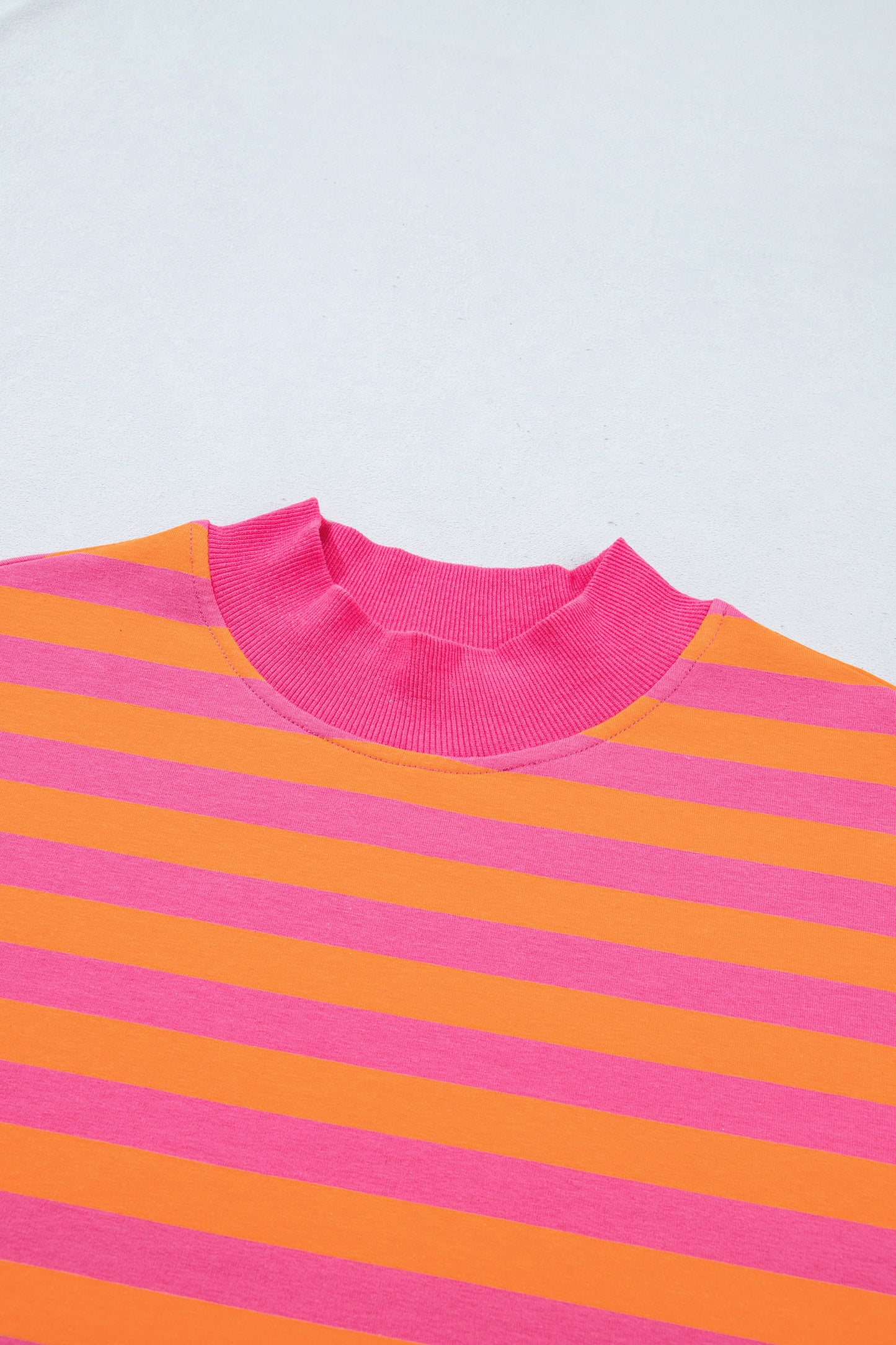 Orange Stripe Skort Set