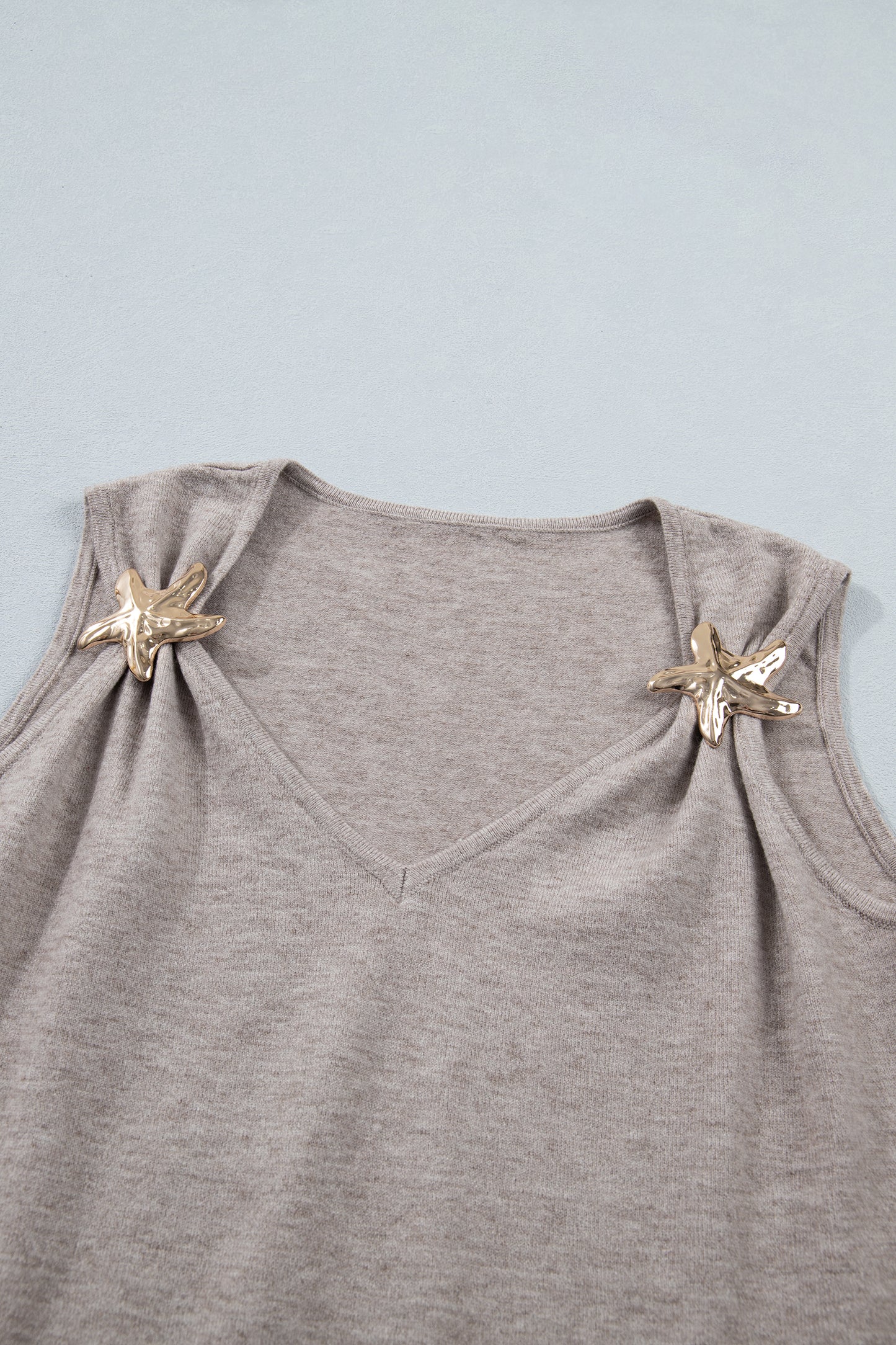 Starfish Embellished Tank Top